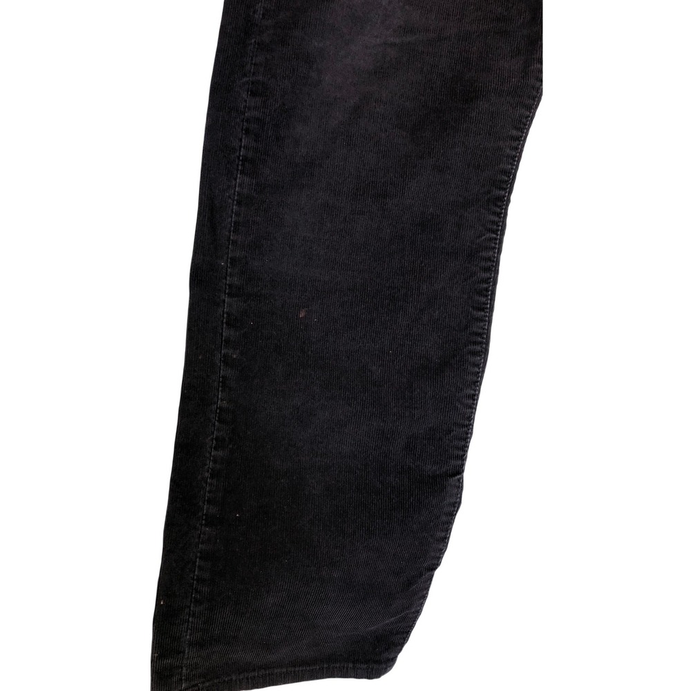 Dockers Mens Black Straight Fit Corduroy Pants 38x29 Cotton Blend Stretch - Picture 9 of 11